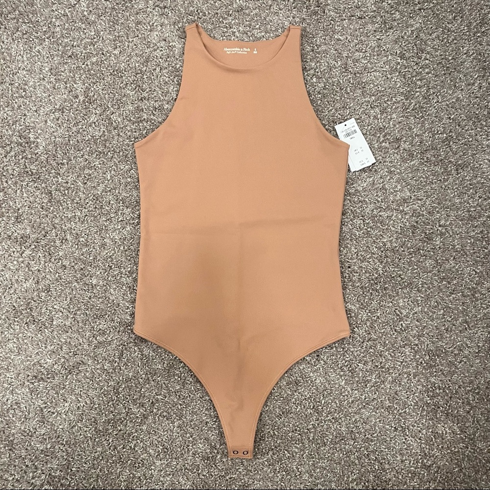 Abercrombie & Fitch nude bodysuit NWT S